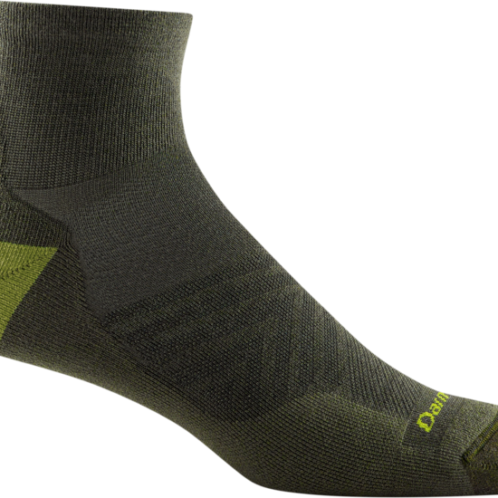 Run Quarter Ultra-Lightweight Running Sock w/ Cushion (Men's) - D1040M