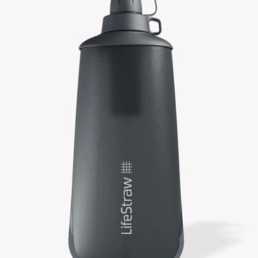 Peak Series Collapsible Squeeze Bottle with Filter - 1L