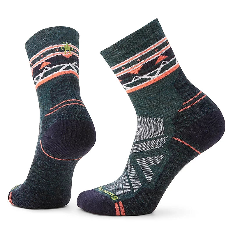Hike Light Cushion Zig Zag Valley Mid Crew Socks (Women's) - SW001580