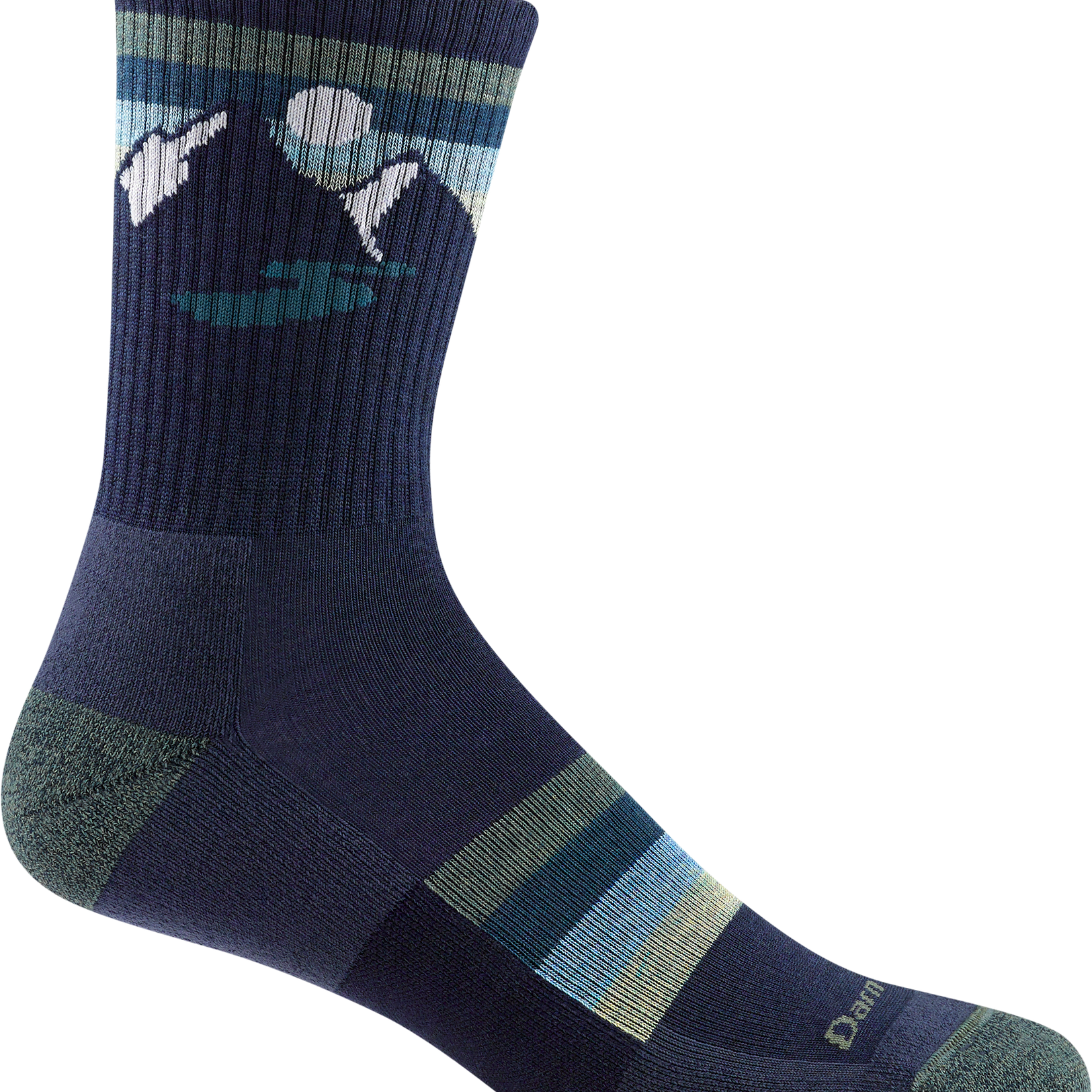 Sunset Ridge Micro Crew Lightweight Hiking Sock (Men's) - D1997M