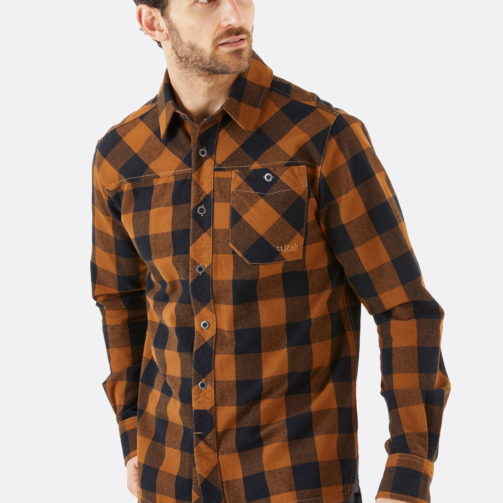 Boundary Brushed Cotton Shirt (Men's) - QBS-05