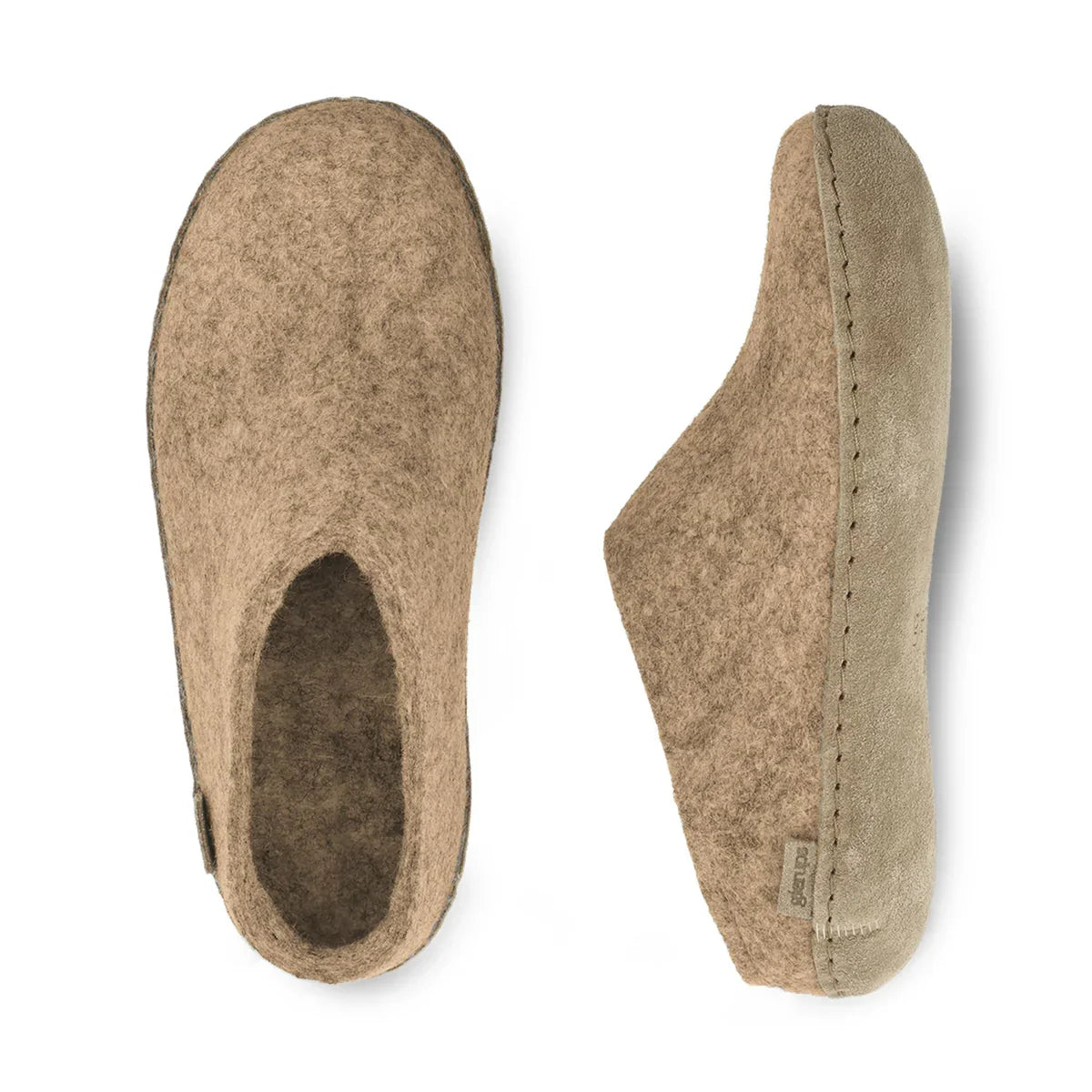 Glerups - Slip-On with Leather Sole