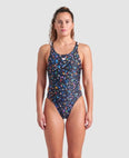 Confetti Swim Tech Multi Strap Swimsuit (Women's)