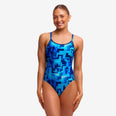 You Blued - Diamond Back One Piece Swimsuit (Women's)