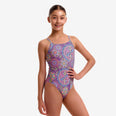 Love Lacy - Diamond Back One Piece Swimsuit (Girl's)