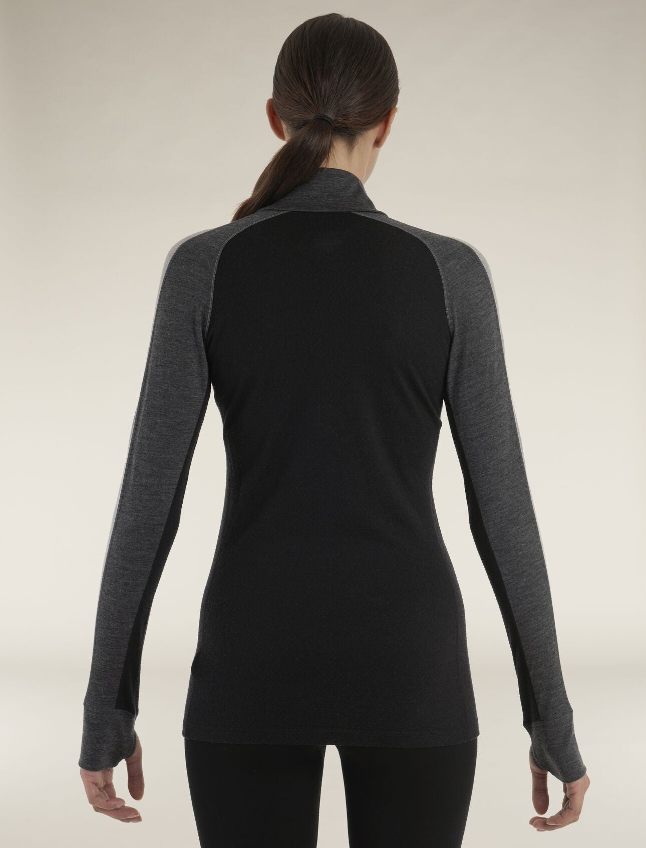 second layer ニットポロ Icebreaker - Women's Merino 200 ZoneKnit™ Long Sleeve Half Zip