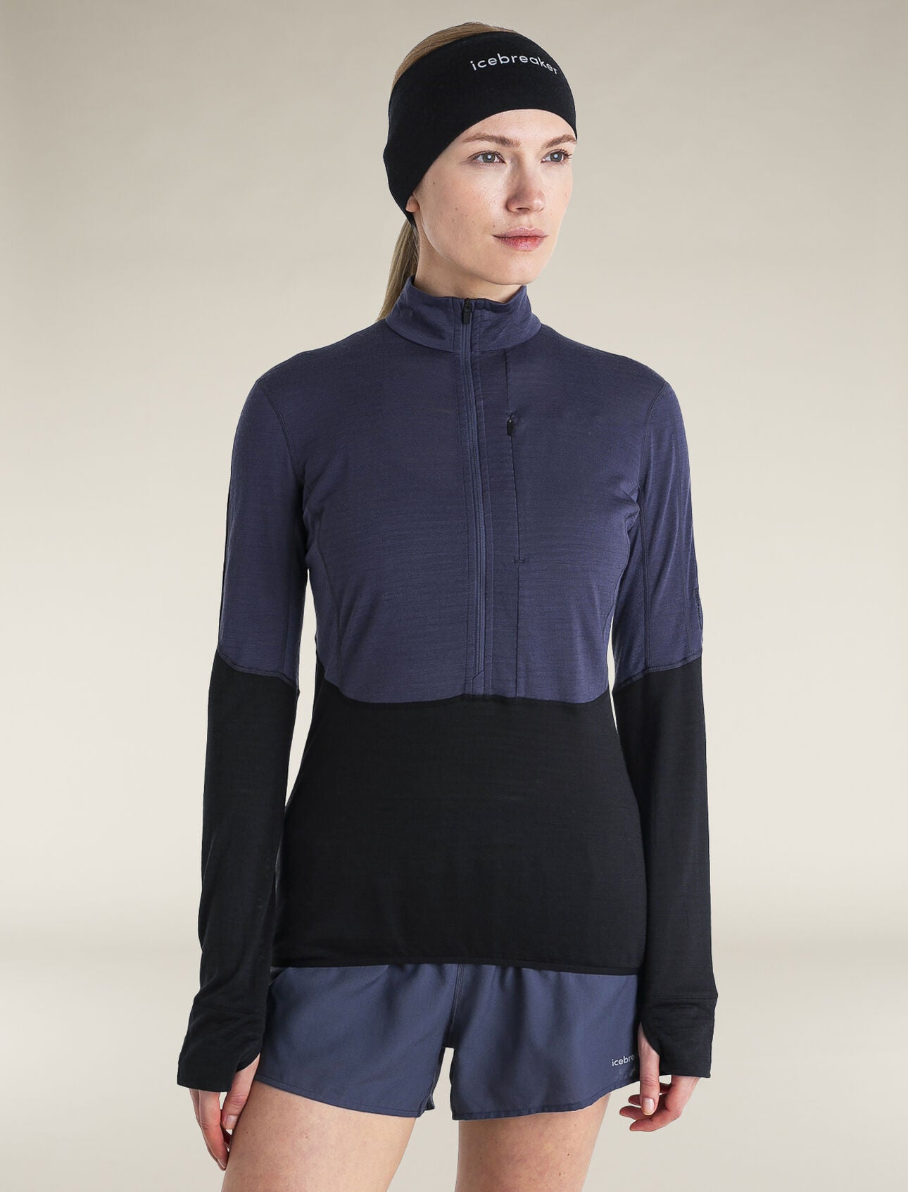 Merino Blend 200 Realfleece™ Descender Long Sleeve Half Zip Jacket (Women's) - IBBA56YM - Past Season