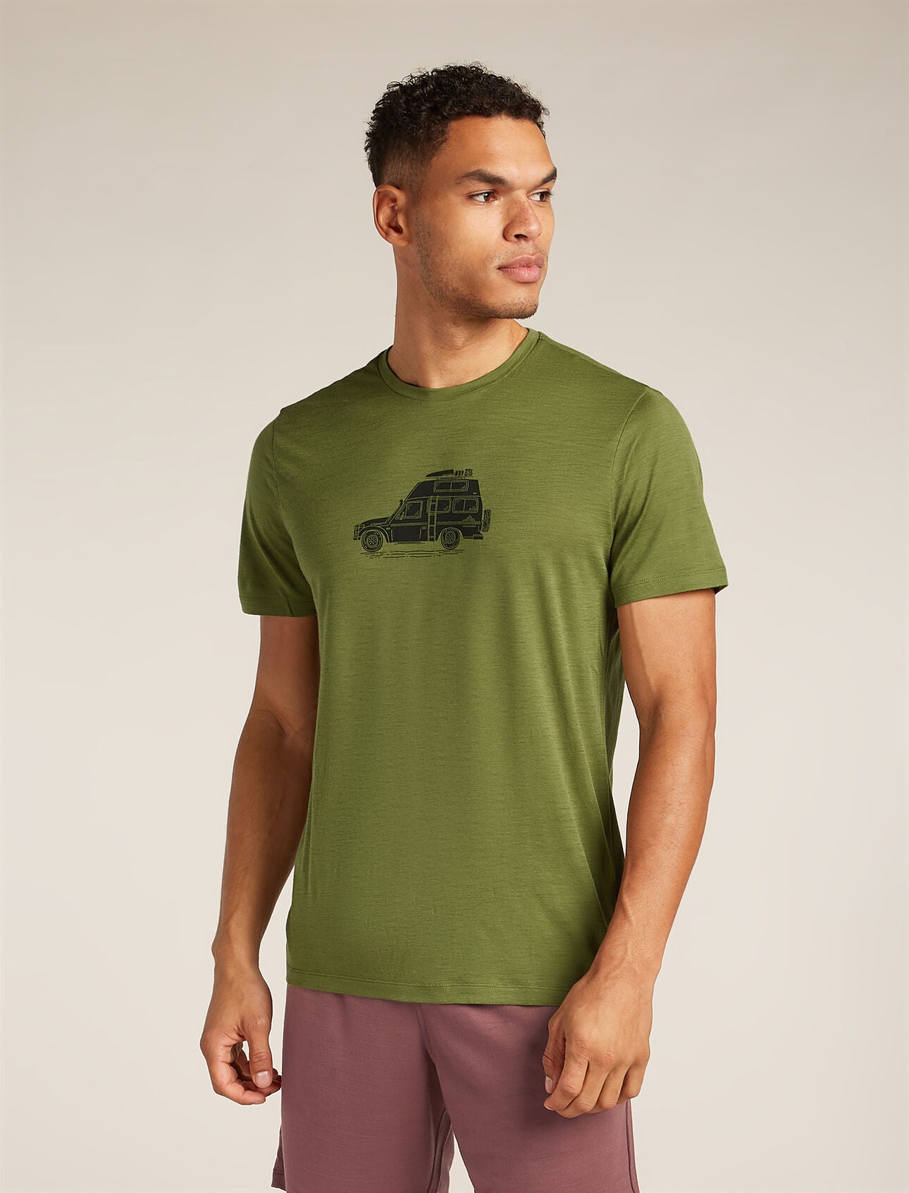 Merino 150 Tech Lite Short Sleeve T-Shirt Cosy Camper (Men's) - IB0A576E - Past Season