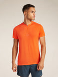 Merino Blend 125 Cool-Lite™ Speed Short Sleeve Quarter Zip Top (Men's) - 0A577D - Past Season
