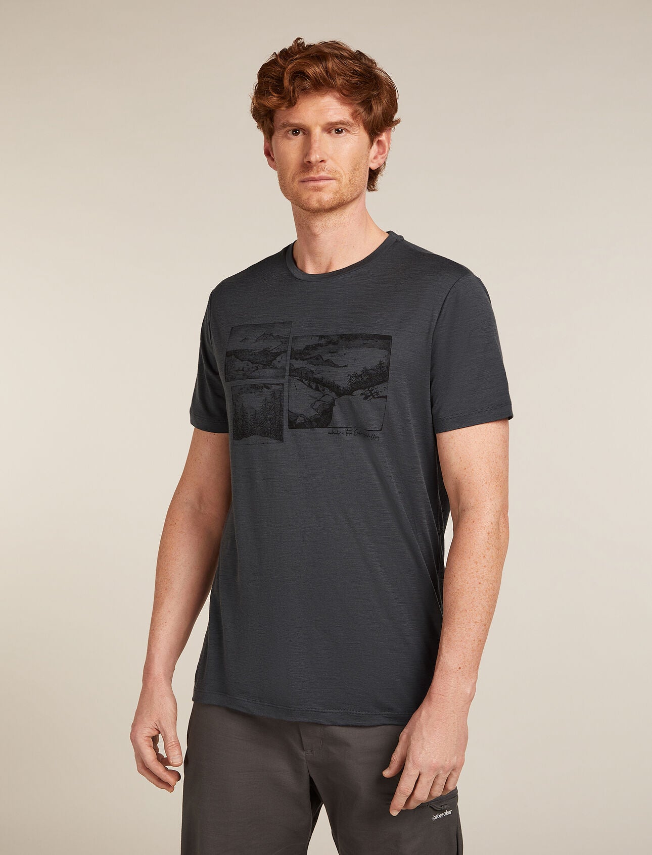 Merino 150 Tech Lite Short Sleeve T-Shirt The Climb (Men's) - IB0A57C2