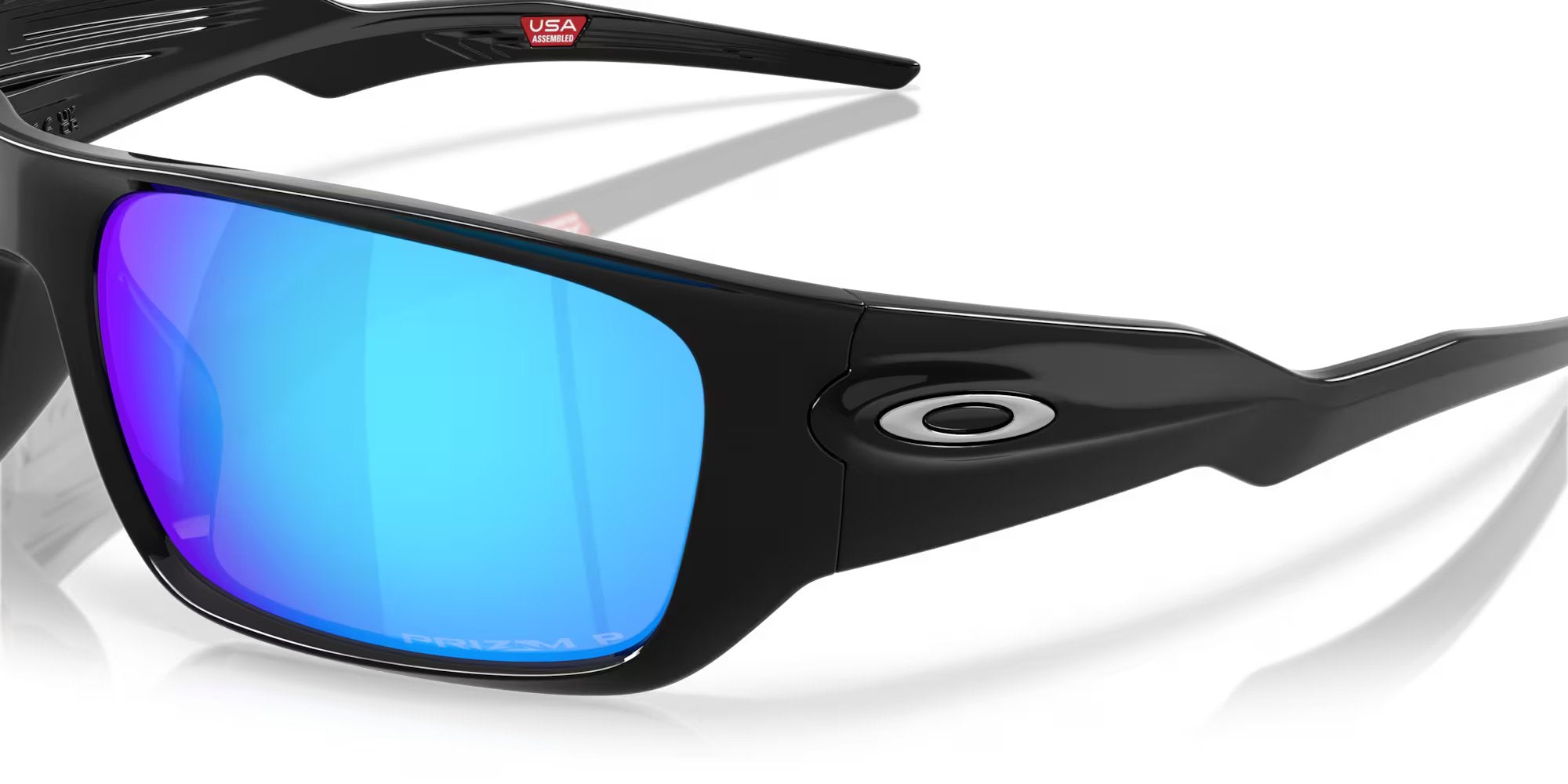 Oakley - Masseter - Polished Black w/ PRIZM Sapphire Polarized