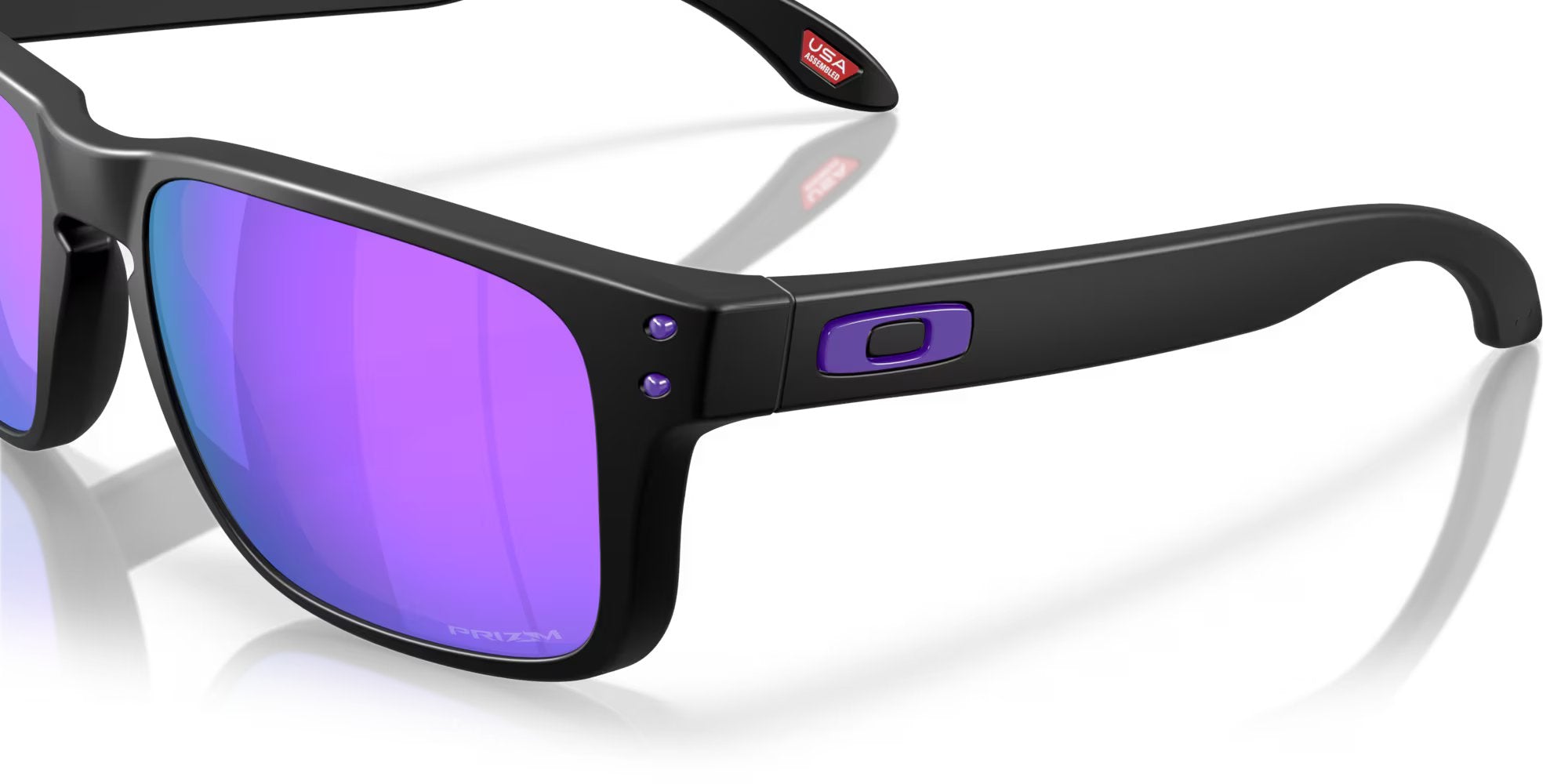 Oakley - Holbrook S - Matte Black w/ PRIZM Violet lenses – The