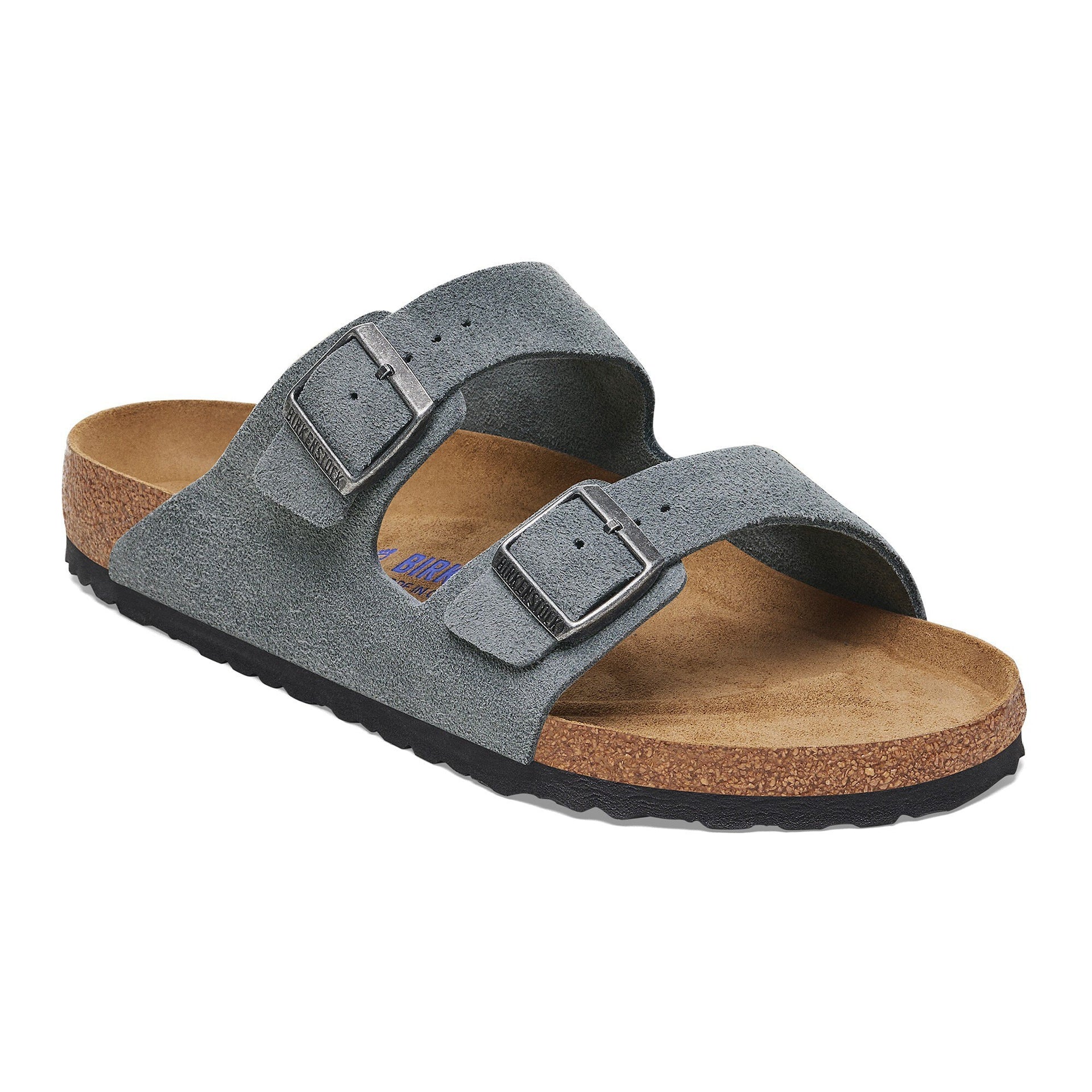 Birkenstock Men's Arizona Soft Footbed Suede Leather – The