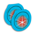 Vizlet™ Flash Mini Flashing Magnetic Reflectors 2-Pack