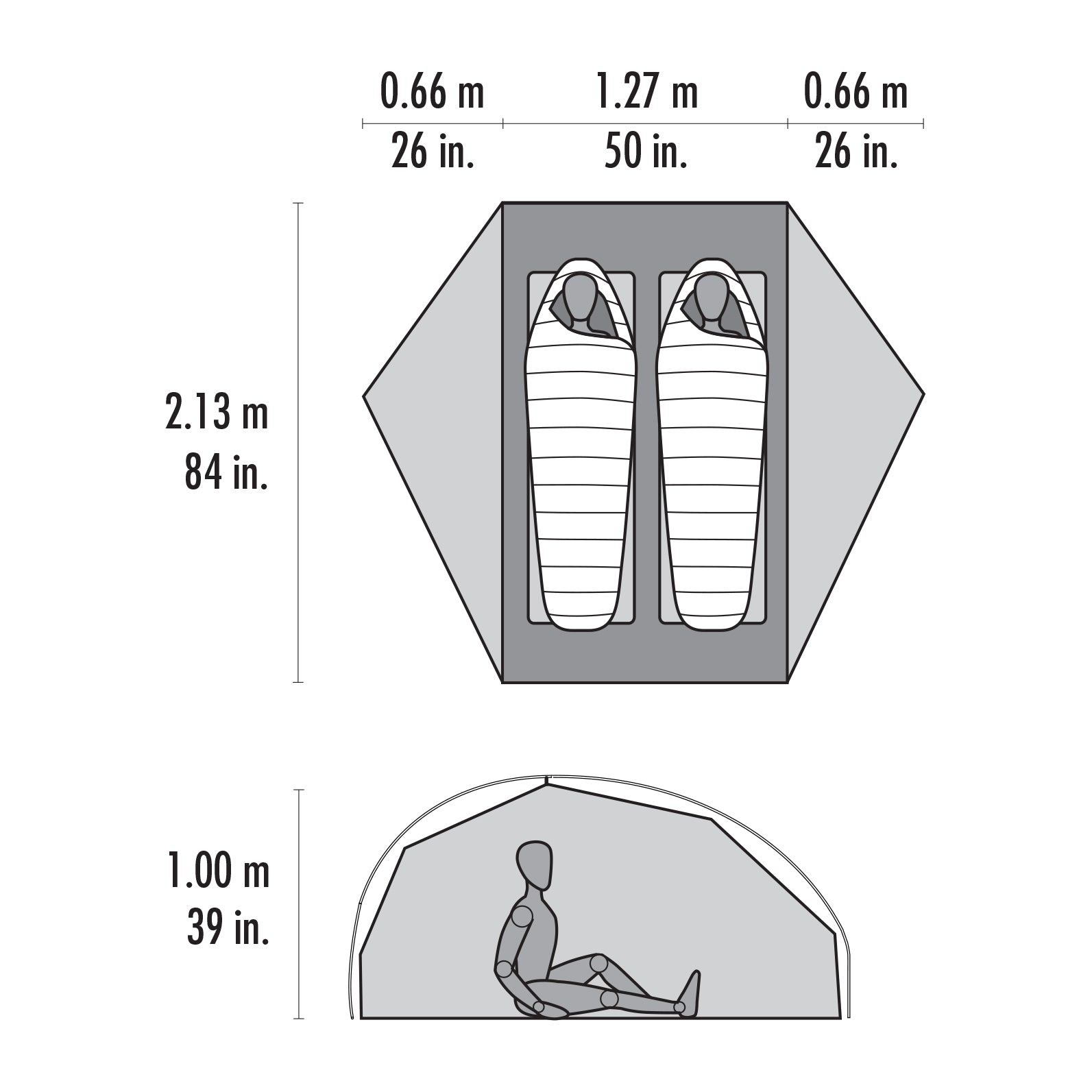 MSR - FreeLite™ 2-Person Ultralight Backpacking Tent | The