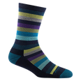 Mystic Stripe Crew Lightweight Lifestyle Sock with Cushion (Women's) - D1644W