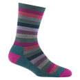 Mystic Stripe Crew Lightweight Lifestyle Sock with Cushion (Women's) - D1644W