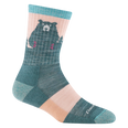 Bear Town Micro Crew Lightweight Hiking Sock (Women's) - D1970W