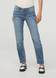 Performance Denim Mid Rise Slim Taper - 28in (Women's)