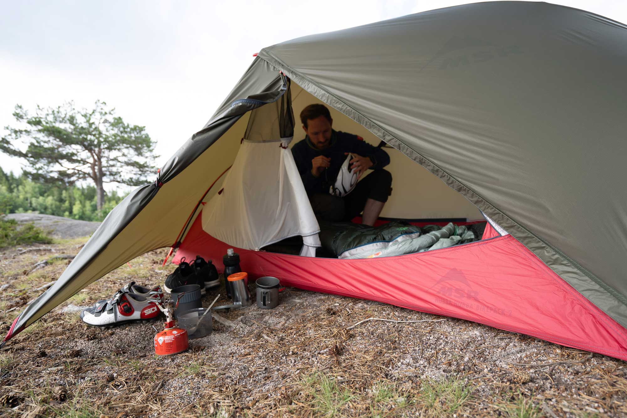 MSR - Hubba Hubba™ Bikepack 2-Person Tent | The Outfitters – The