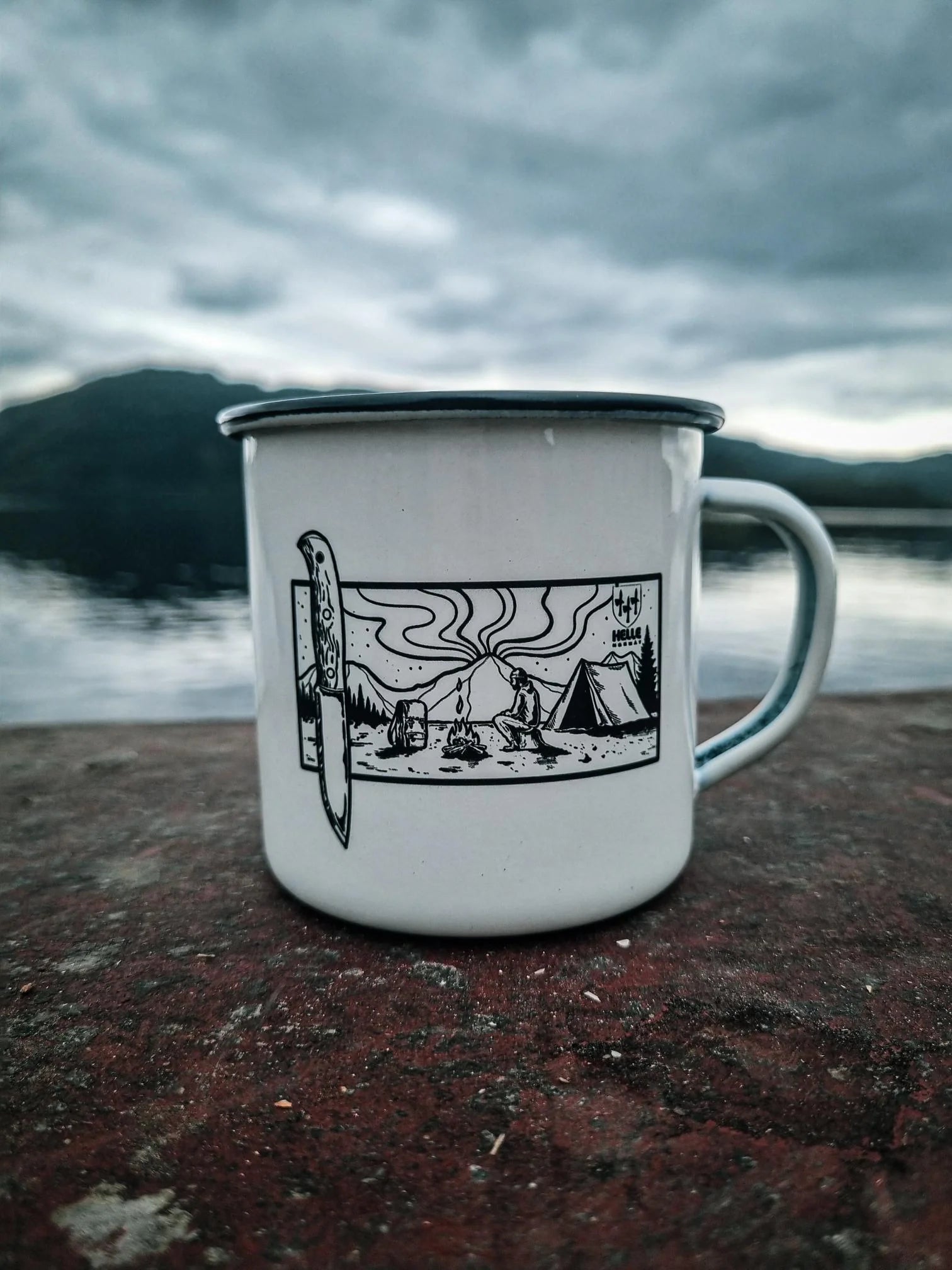 Enamel Cup