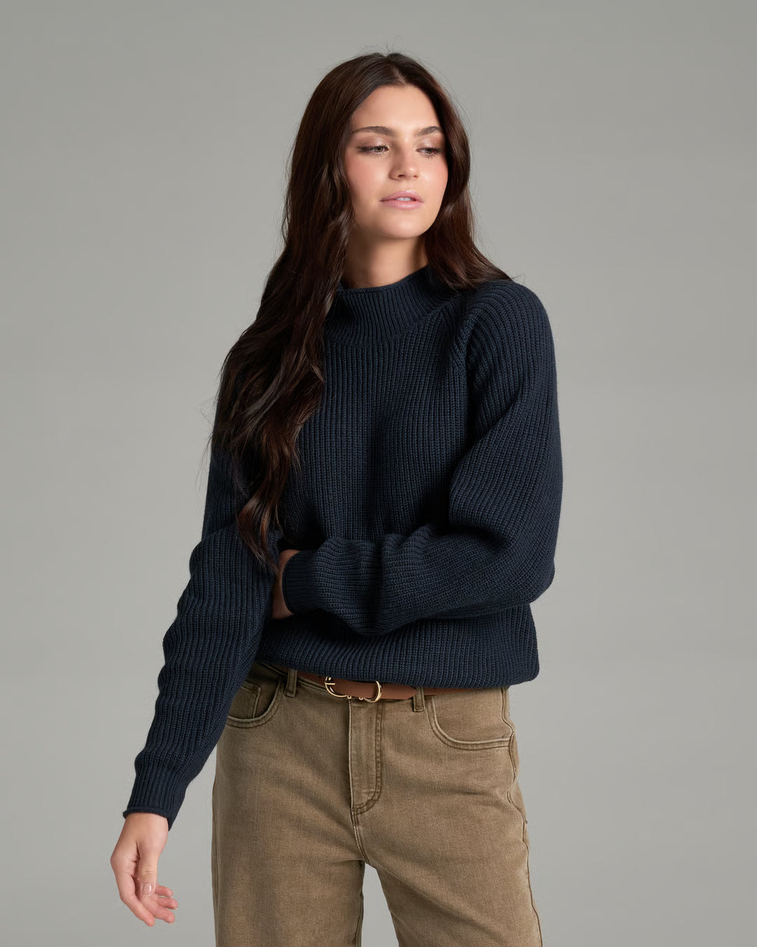 Strova Roll Neck Sweater (Women's) - 4001