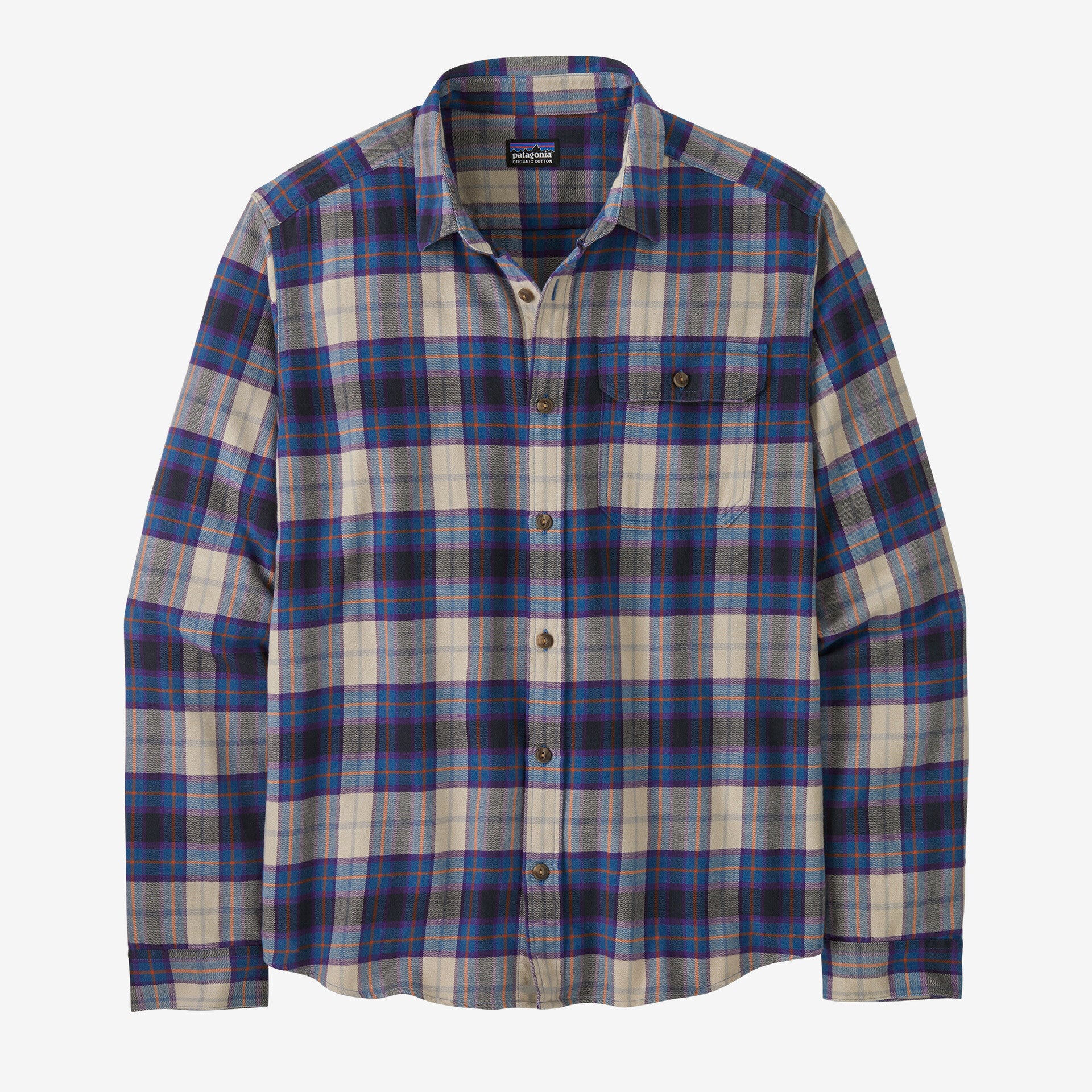 Patagonia - Men's Long-Sleeved Lightweight Fjord Flannel Shirt