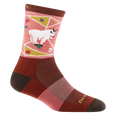 Critter Club Micro Crew Lightweight Hiking Sock w/ Cushion (Women's) - D5001W