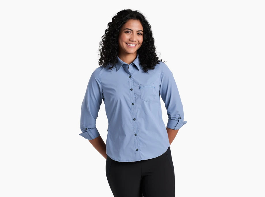 Wander™ Long Sleeve Button Up (Women's) - 8571