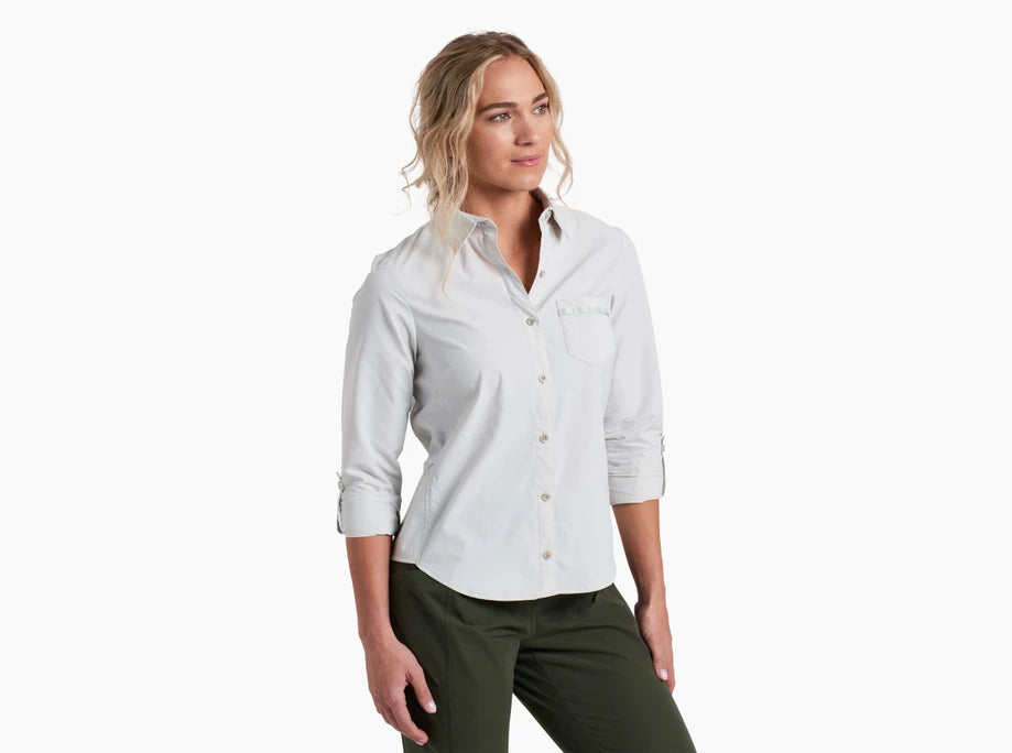 Wander™ Long Sleeve Button Up (Women's) - 8571