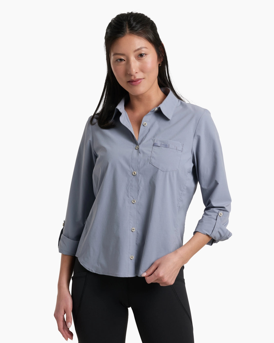 Wander™ Long Sleeve Button Up (Women's) - 8571