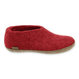 Shoe with Leather Sole - Red