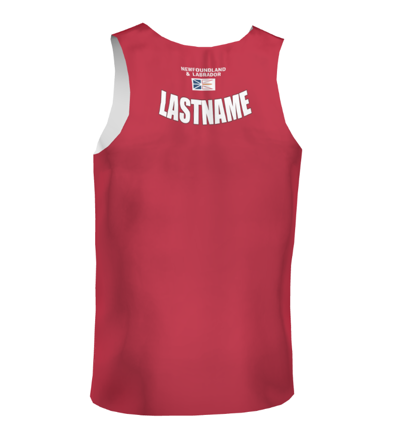 Athletics North East - Custom Sublimated Racer Singlet - (Men's) - Pre-Order