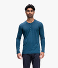 Desperado Merino Long Sleeve Henley (Men's)