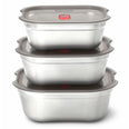 Steel Food Box Set S/M/L