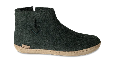 Boot w/ Leather Sole