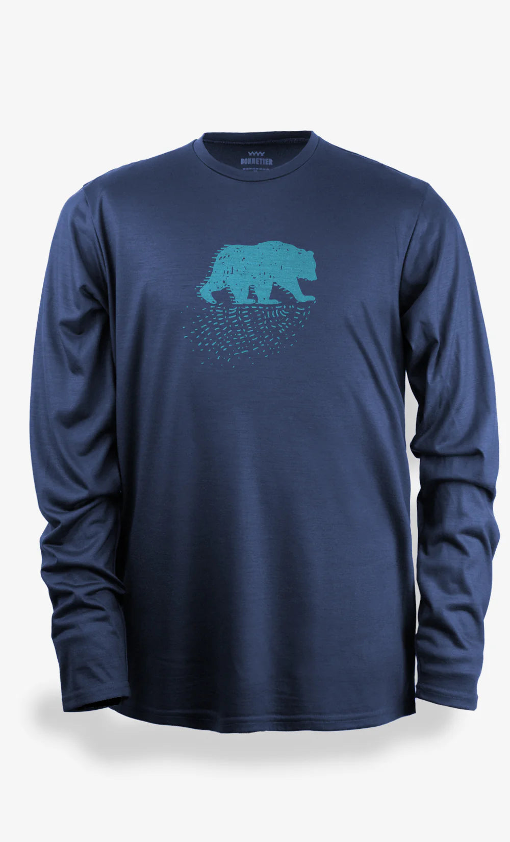 Merino Wool Long Sleeve Techcrew - Bear (Men's)
