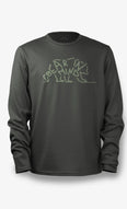 Techcrew Ultra Merino Wool Long Sleeve Top - Bear in Mind (Men's)