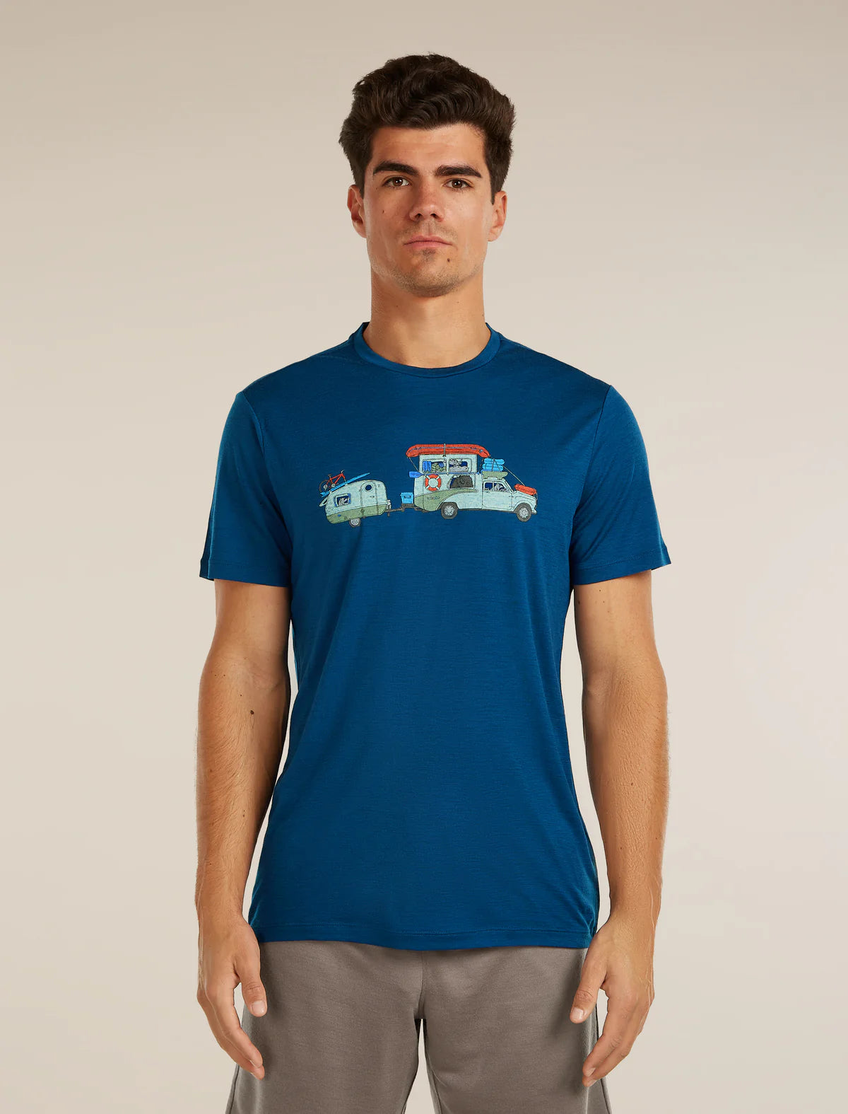 Merino 150 Tech Lite Short Sleeve Tee Transportage (Men's) - IB0A57FL