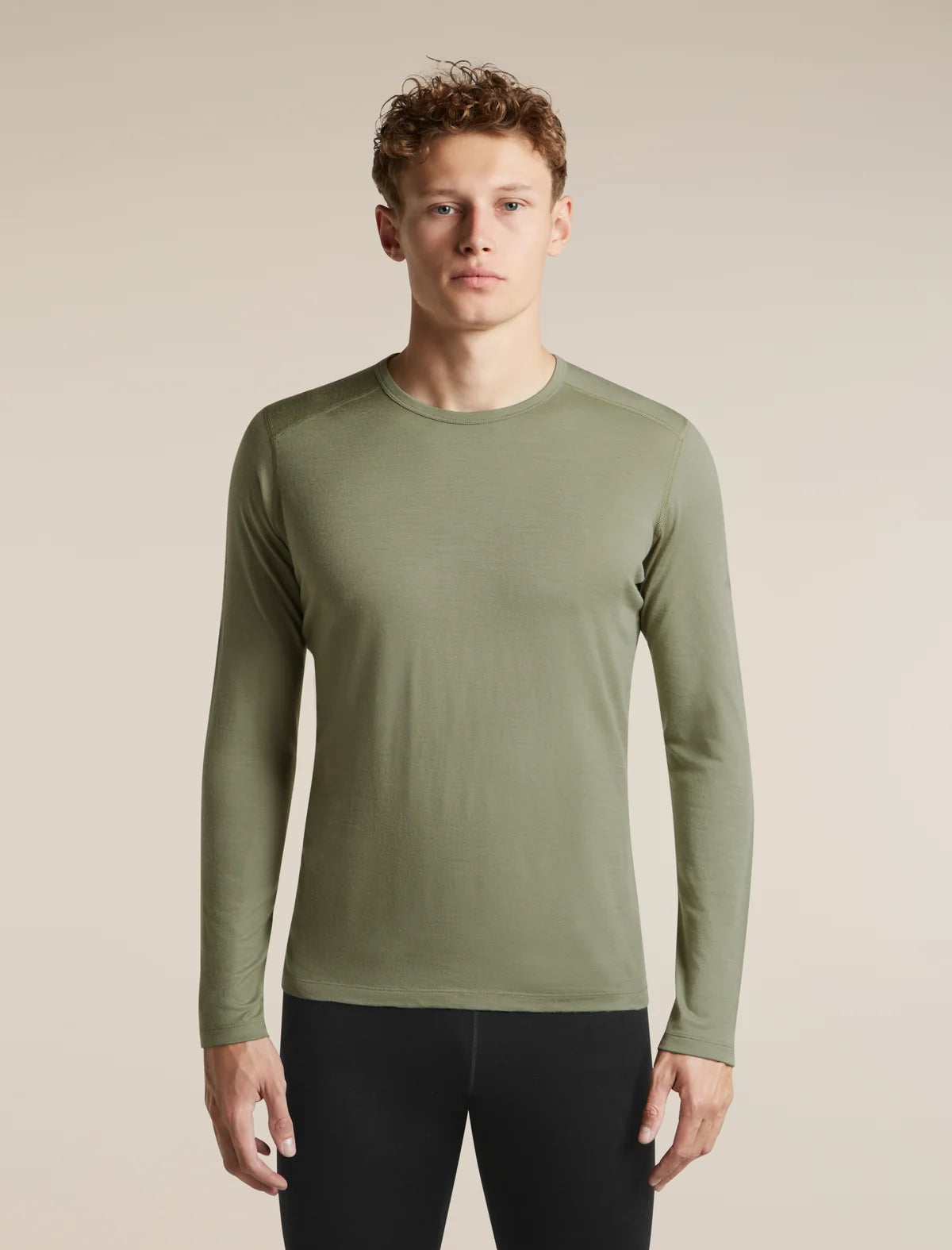 Merino 200 Oasis Long Sleeve Crewe Thermal Top (Men's) - IB104365