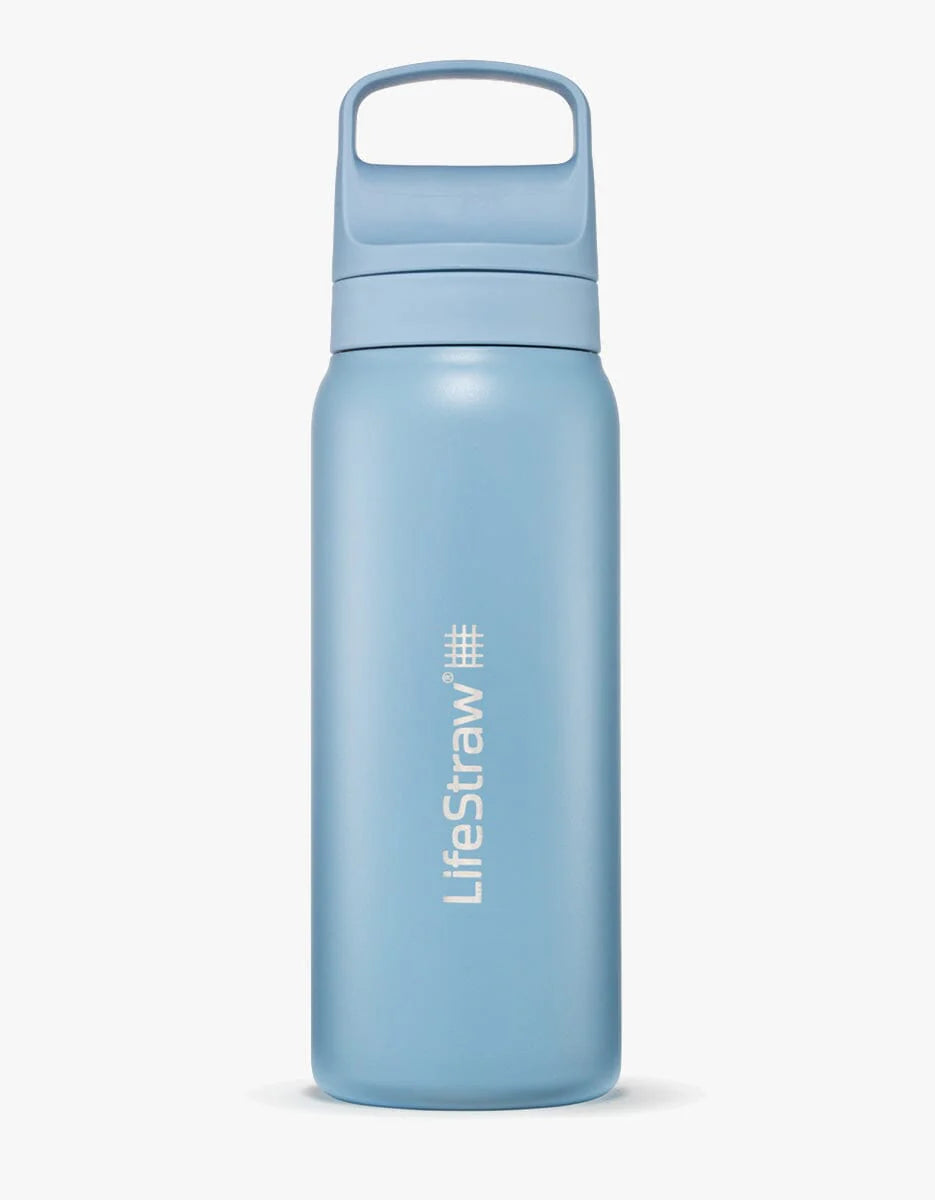 LifeStraw Go Stainless Steel Water Bottle/Filter - 24 oz