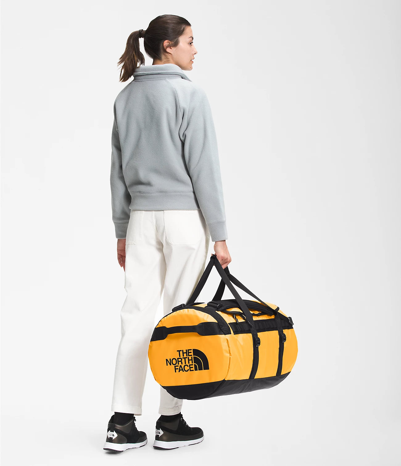 The North Face Base Camp Duffel Bag M Black White