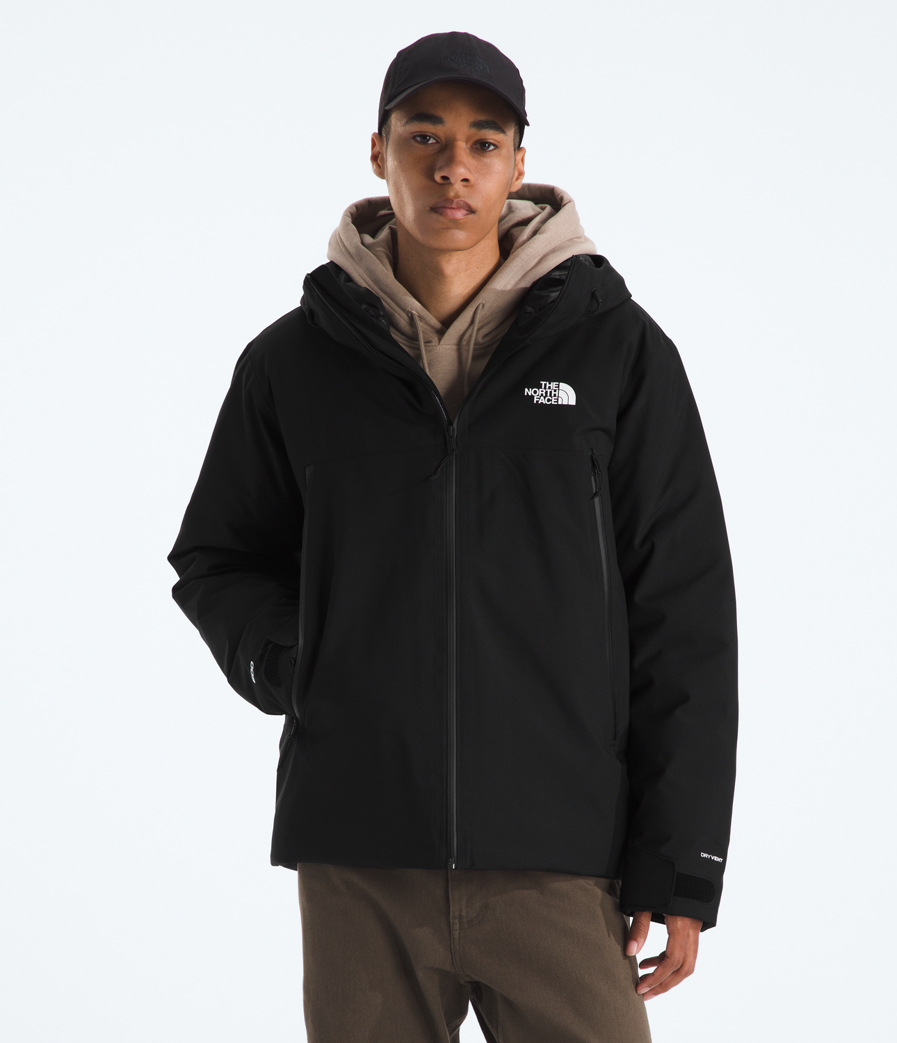 Mountain Range Down Hooded Jacket (Men's) - NF0A88WD