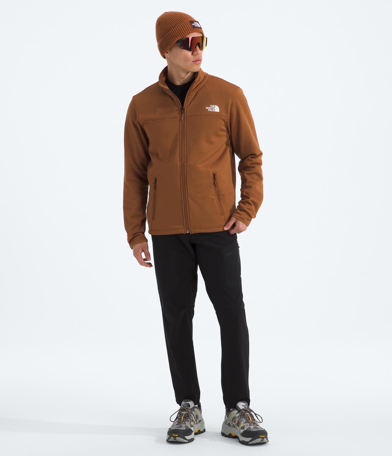 The North Face - Men's Cedar Trail Grid Fleece Full Zip Jacket