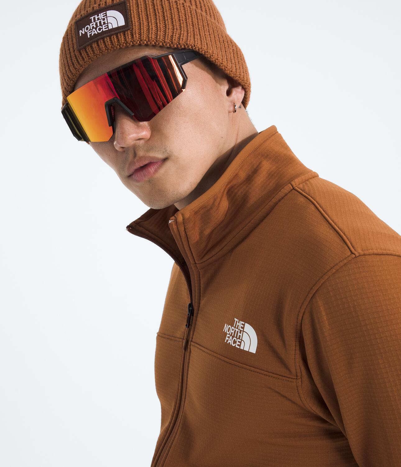 The North Face - Men's Cedar Trail Grid Fleece Full Zip Jacket