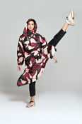 Malika Favre Animo Bordeaux - Rain Poncho