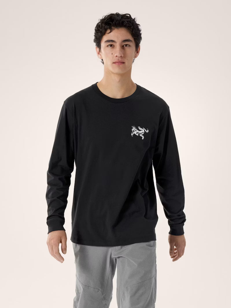 Kragg SL Cotton Bird Tile Shirt LS (Men's) - X000009537