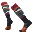 Ski Full Cushion Midnight Ski Pattern Over The Calf Socks - SW002152