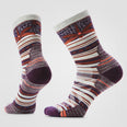 Hike Targeted Cushion Dragon Stitch Mid Crew Socks (Women's) - SW002879