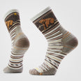 Hike Targeted Cushion Bear Stripe Mid Crew Socks - SW002880